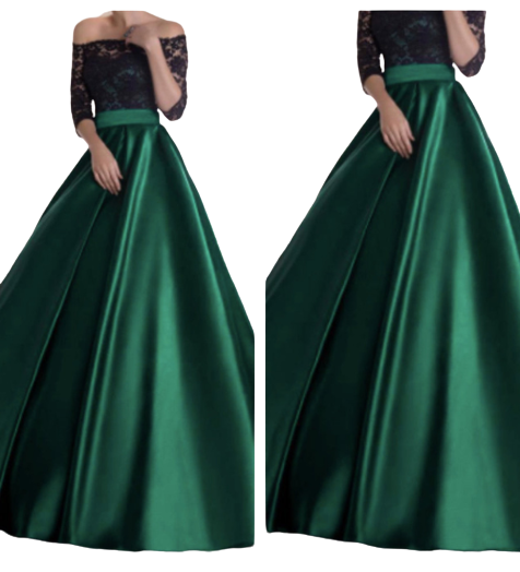 Janevini Elegant Black Ball Gown Prom Dress For Plus Size Woman Long Beaded Satin  Evening Gown Lace-up Back Formal Gala Dresses - Prom Dresses - AliExpress